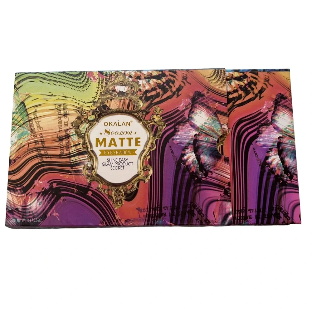 Okalan Color Matte Eyeshadow Palette-‎ B Assorted Brand New